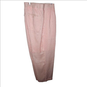 Delf Collection Salmon  Men's Big &Tall Dress Pants 100% Linen, Multi-sizes, NWT